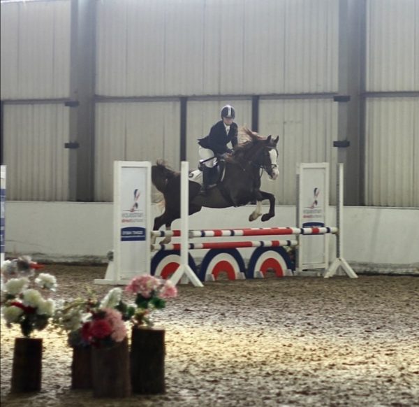 Annia Aurelia at the BE Jump Training Championships