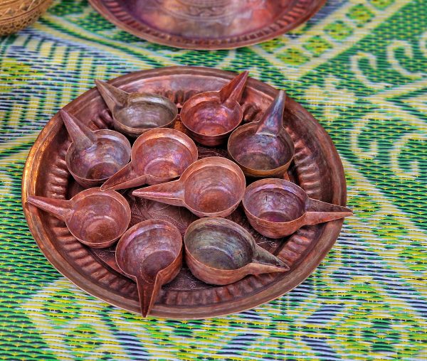 Copper pots in the Heritage Village