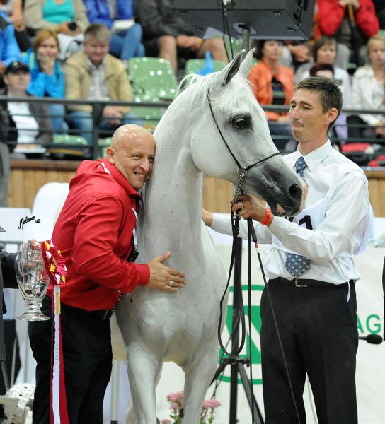 Author Scott Benjamin (left) with Georgia at the memorable 2014 Polish National Championships