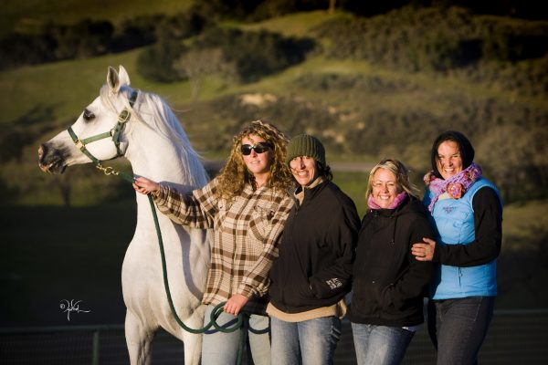 Jen and Sophie with Ecaho