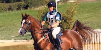 On the Cover: Marcus Aurelius Marcus Aurelius, chestnut Arabian stallion, trotting through water